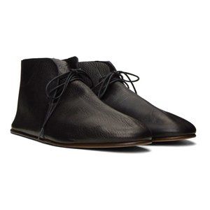 The Row Cory Bootie in Black Leather 42 9 With Box New Mens Boots